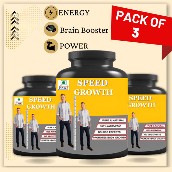 Speed Growth Capsules (Pack of 3)