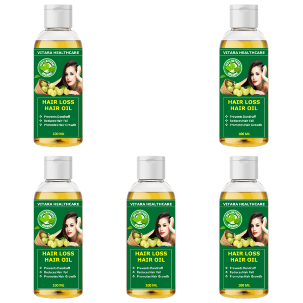 Hair loss hair oil (Pack of 5)
