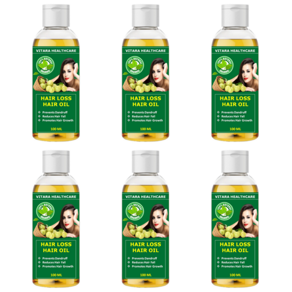 Hair loss hair oil (Pack of 6)