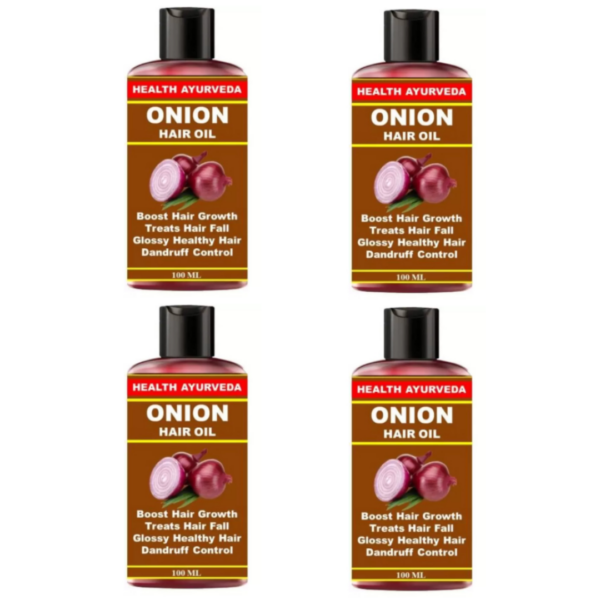 Onion hair loss (Pack of 4)