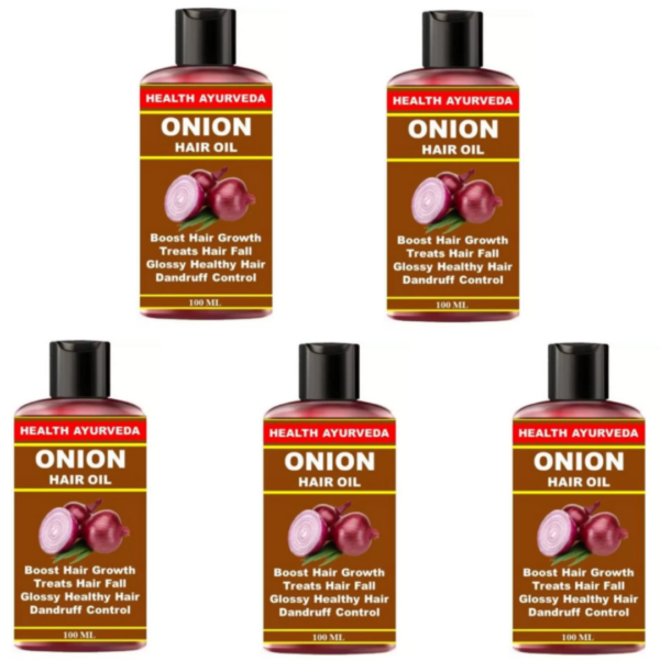 Onion hair loss (Pack of 5)