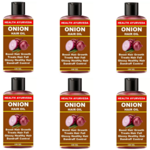 Onion hair loss (Pack of 6)