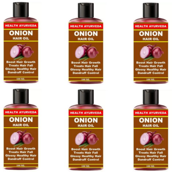 Onion hair loss (Pack of 6)