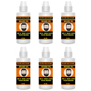 Secure healthcare Beard oil (Pack of 6)