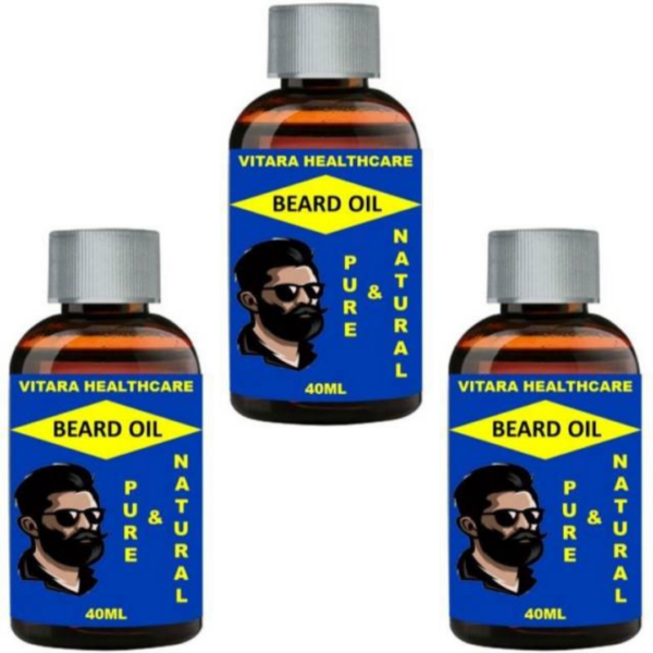 Vitara beard oil (Pack of 3)