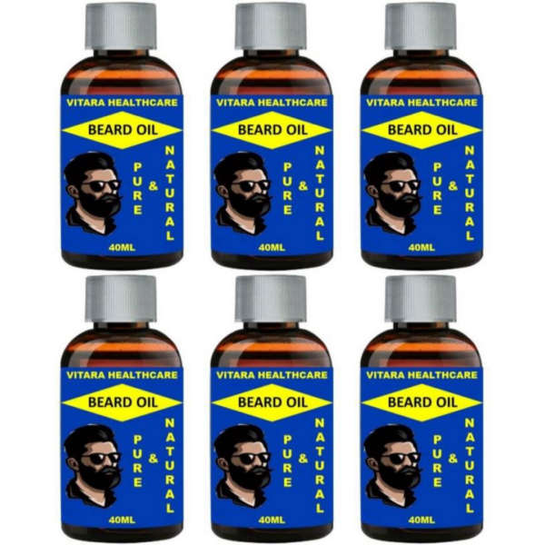 Vitara beard oil (Pack of 6)