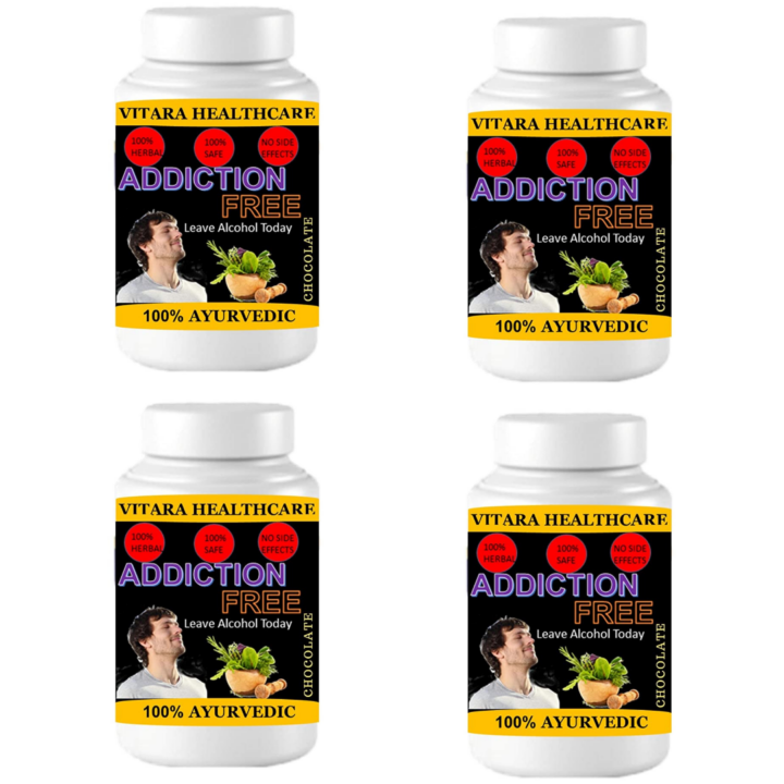addiction free (Pack of 4)