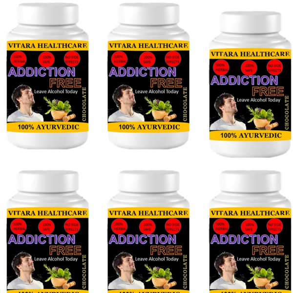 addiction free (Pack of 6)