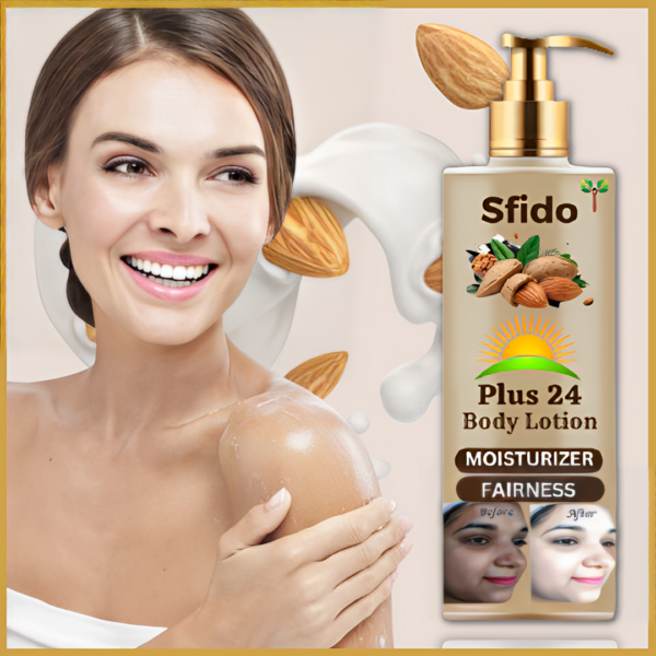 Sfido Plus24 Face Cream, Whitening Skin, 24H Moisturization